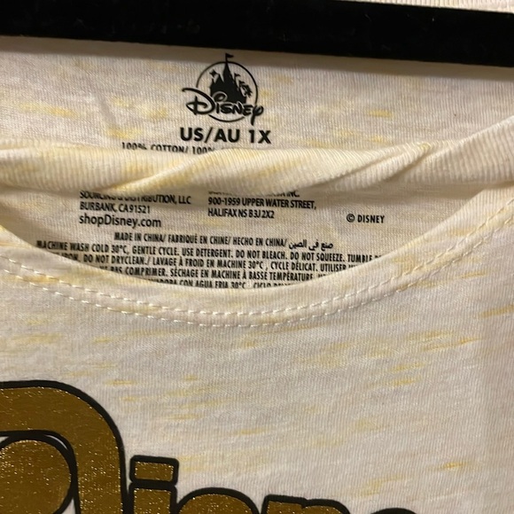 Disney Mickey Mouse White Sleeveless Top with Mickey Mouse Print - Picture 5 of 6